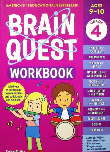 Brain Quest Workbook: Grade 4 (Revised Edition)