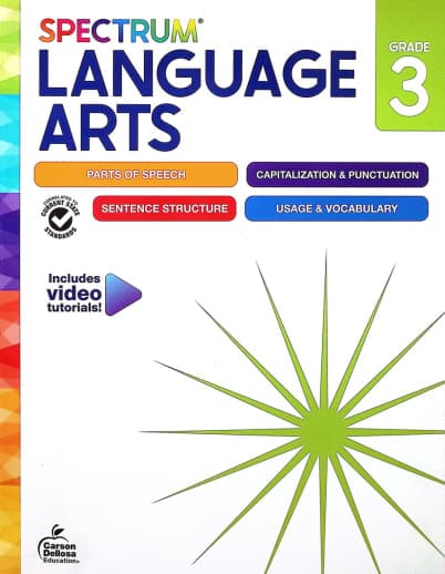 Spectrum Language Arts, Grade 3