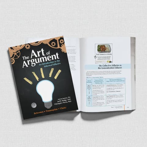 Cover and interior of The Art of Argument from Classical Academic Press